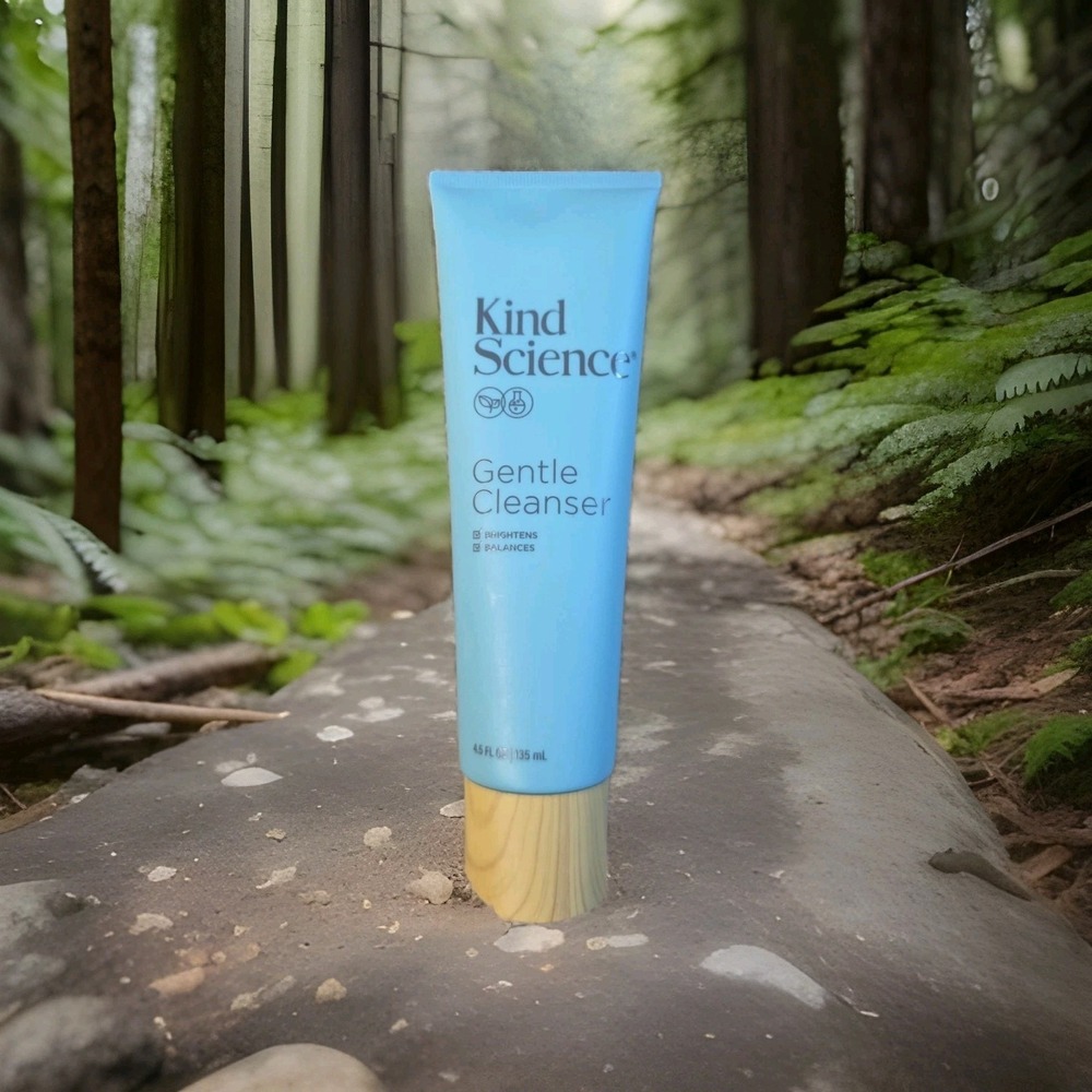 Kind Science Gentle Cleanser Brightens Balances Skin Face 4.5 oz 135mL Sealed